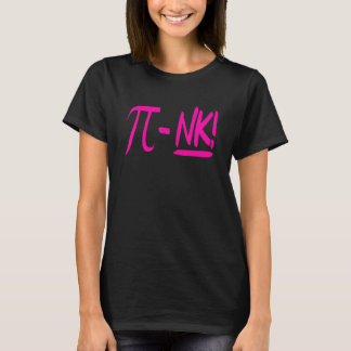 Camiseta Rosa! Número Cor Trocadilho