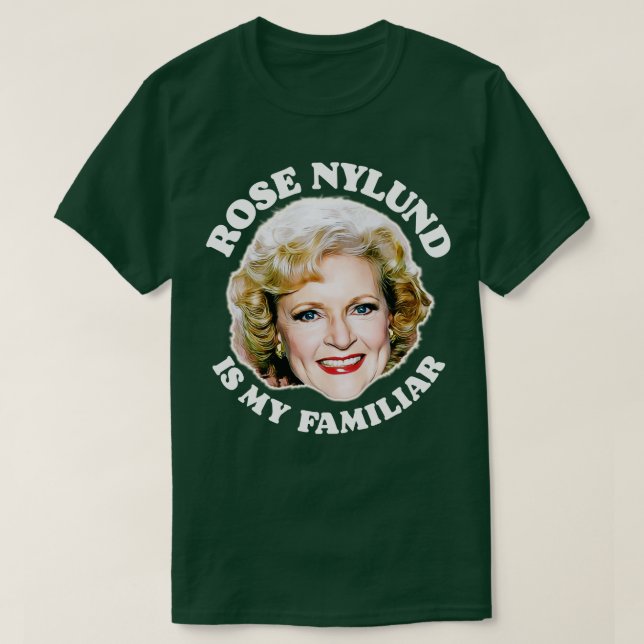 Camiseta Rosa Nylund É Minha Família (Frente do Design)