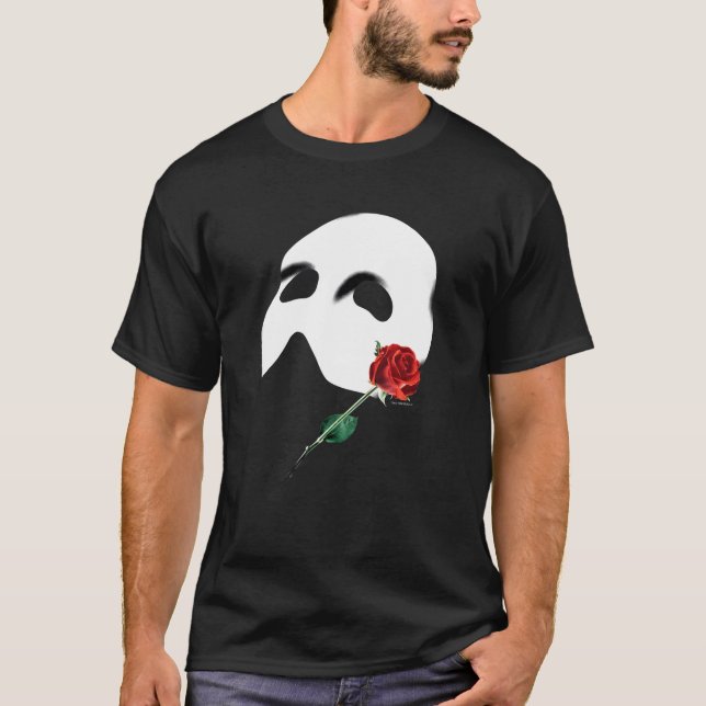 Camiseta Rosa Oficial 'Fantasma Da Ópera' (Frente)