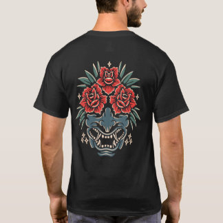 Camiseta Rosa Oni mask