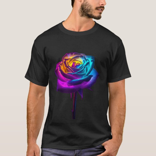 Camiseta Rosa Orgulho Neon (Frente)