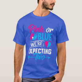 Camiseta Rosa ou Azul, estamos esperando dois (3)