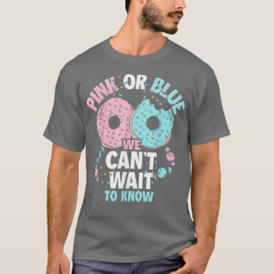 Camiseta Rosa Ou Azul Não Podemos Esperar Para Saber O Gêne