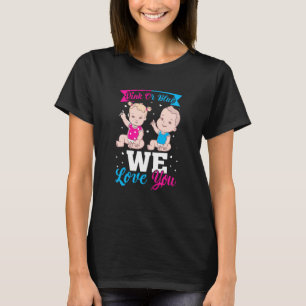 Camiseta Rosa Ou Azul Nós Amo-Te Anunciantes De Revolução D