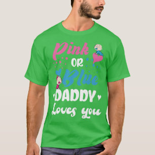 Camiseta Rosa Ou Azul Seu Pai Te Ama Rever Sh
