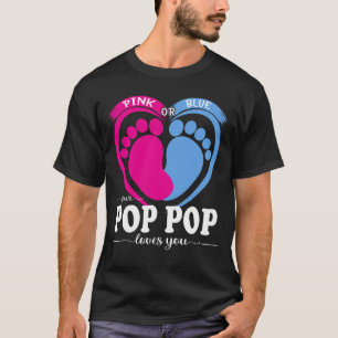 Camiseta Rosa Ou Azul, Seu POP de POP ama Sua Revelação De 