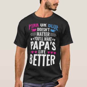 Camiseta Rosa Ou Azul Torna A Vida Do Papa Melhor Revelação