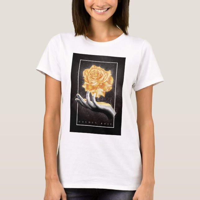 Camiseta Rosa ouro (Frente)