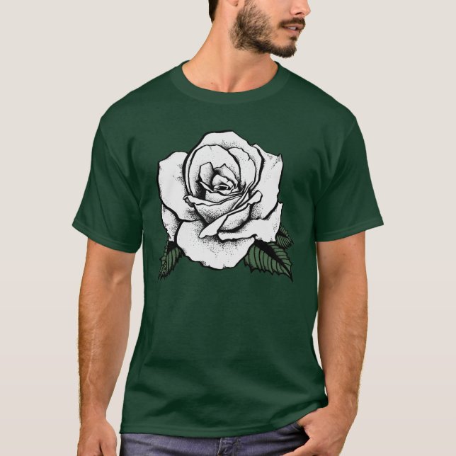 Camiseta rosa prateado (Frente)