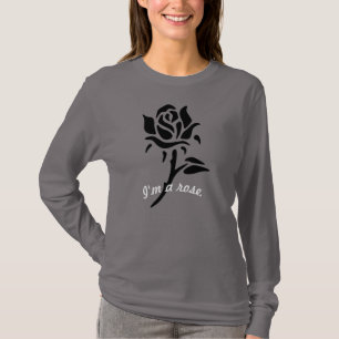 Camiseta Rosa preto