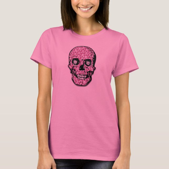 Camiseta Rosa "rendição pirata do Fluty" (Frente)
