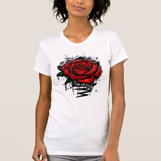 Camiseta Rosa resistente (Frente)