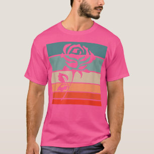 Camiseta Rosa Retro Style Vintage