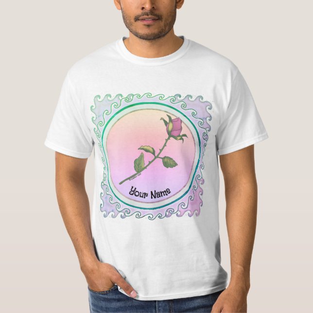 Camiseta Rosa Rosa  (Frente)