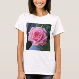 Camiseta rosa-rosa cheio