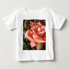 Camiseta Rosa Rosa Cor-de-Pêssego