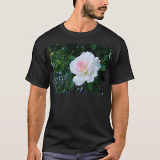 Camiseta Rosa Rosa Rosa Branca Perfeita
