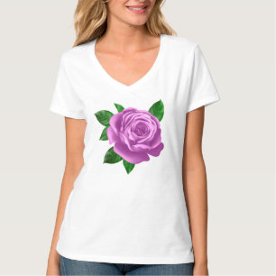Camiseta Rosa roxo