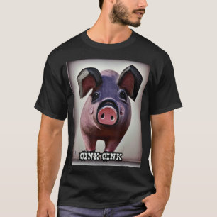 Camiseta Rosa Suíno-Suíno-Cinzento-Rosa 21