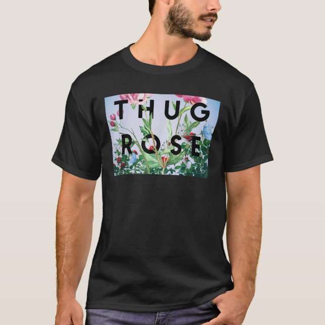 Camiseta Rosa Thug (Frente)