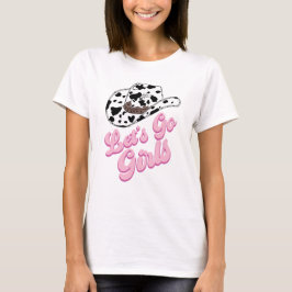 Camiseta Rosa Vamos Lá Garotas Despedida de Solteira Ociden