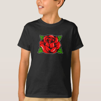 Camiseta Rosa vermelha