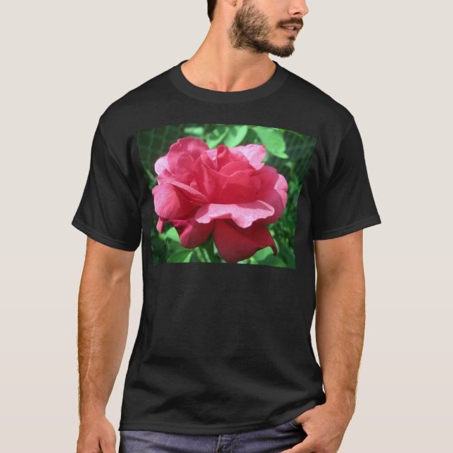 Camiseta Rosa vermelha (Frente)
