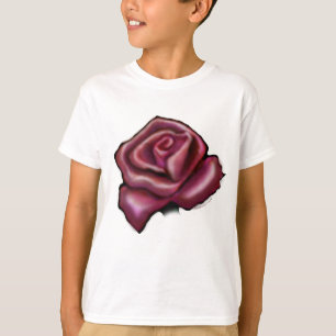 Camiseta Rosa vermelha