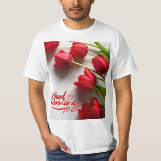 Camiseta Rosa vermelha 🌹 🌹 🌹 (Frente)