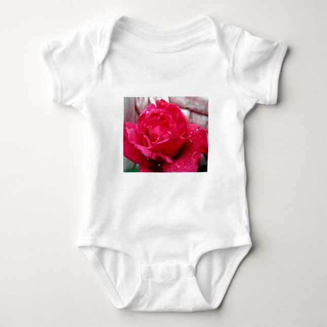 Camiseta Rosa vermelha (Frente)