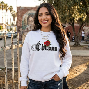 Camiseta  Rosa Vermelha Chicana