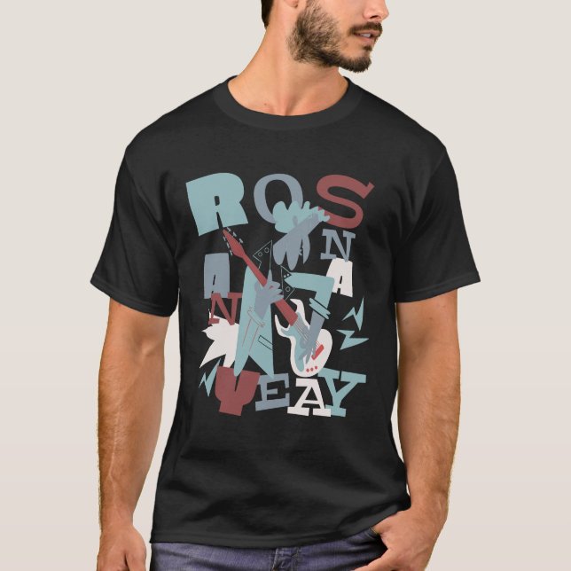Camiseta Rosanna Toto Black (Frente)