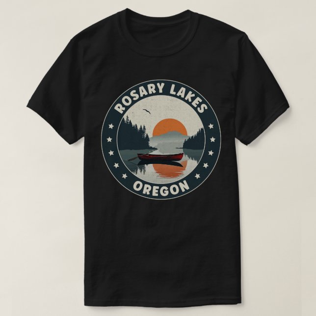 Camiseta Rosary Lagos Oregon Sunset (Frente do Design)