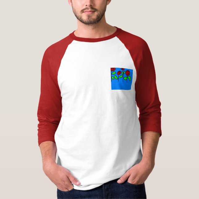 Camiseta Rosas (Frente)
