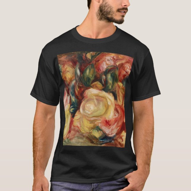 Camiseta Rosas (1912) apresentada por Pierre-Auguste Renoir (Frente)