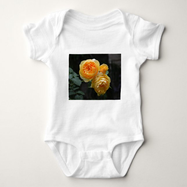 Camiseta Rosas Amarelos (Frente)