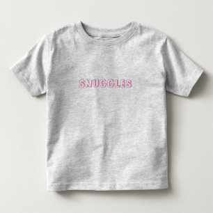 Camiseta rosas claro "Snuggles"