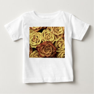 Camiseta Rosas com inclinação