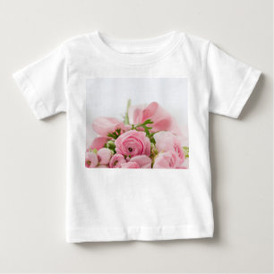 Camiseta Rosas de Casamento Rosa