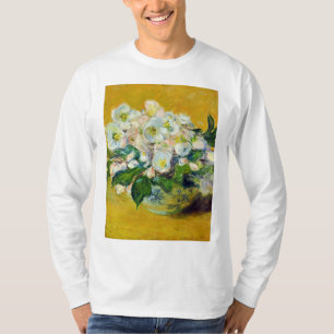 Camiseta Rosas de Natal (por Claude Monet)