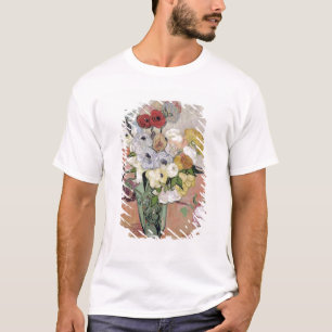 Camiseta Rosas de Vincent van Gogh e anêmonas, 1890