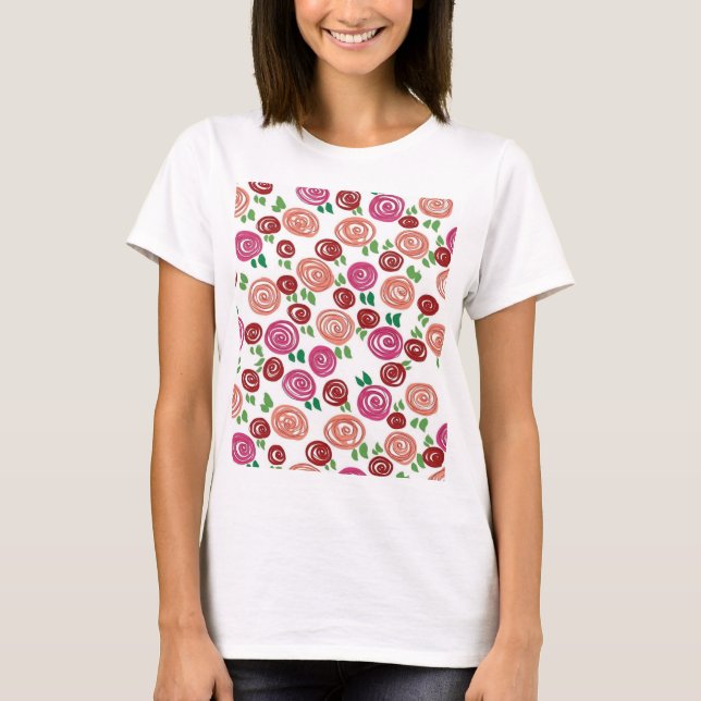 Camiseta Rosas Devaneio (Frente)