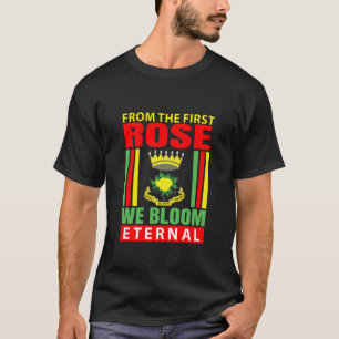 Camiseta Rosas dos Sete Selos da Primeira Flor Eterna RSS