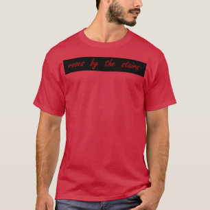 Camiseta rosas nas escadas