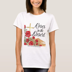 Camiseta Rosas no deserto