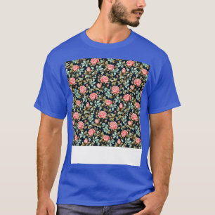 Camiseta Rosas Padrão Invisível Flor Floral Bonito Bud Th