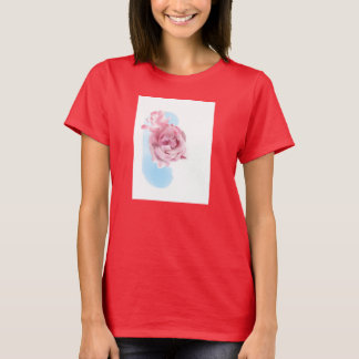 Camiseta Rosas Rosa