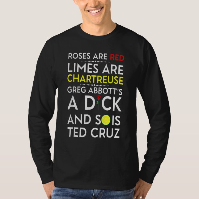 Camiseta Rosas São Vermelhas Limões São Chartreuse Greg Abb (Frente)