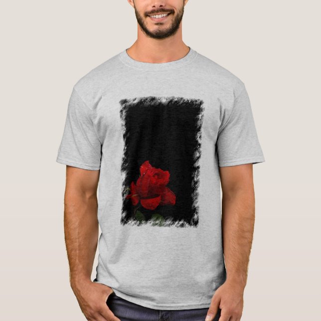 Camiseta Rosas são vermelhos (Frente)