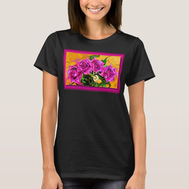 Camiseta Rosas Selvagens  (Frente)